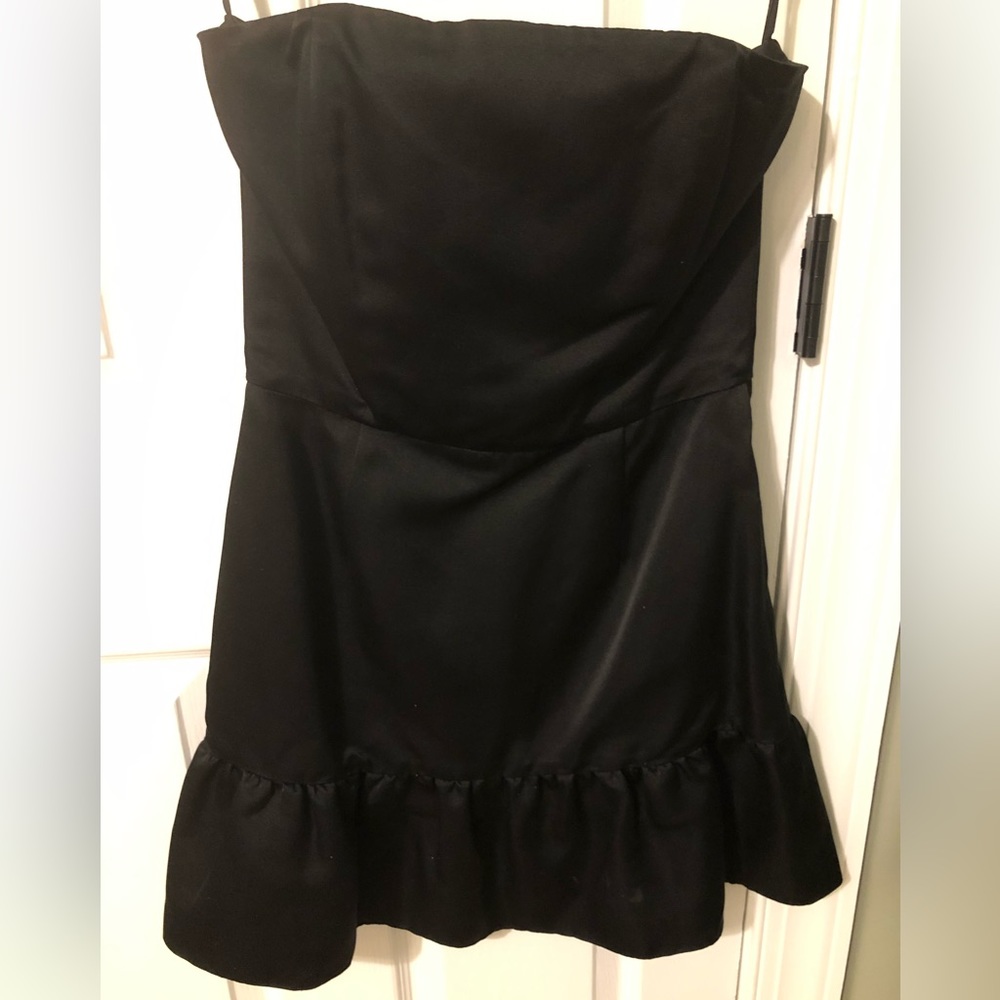 Strapless Black Dress